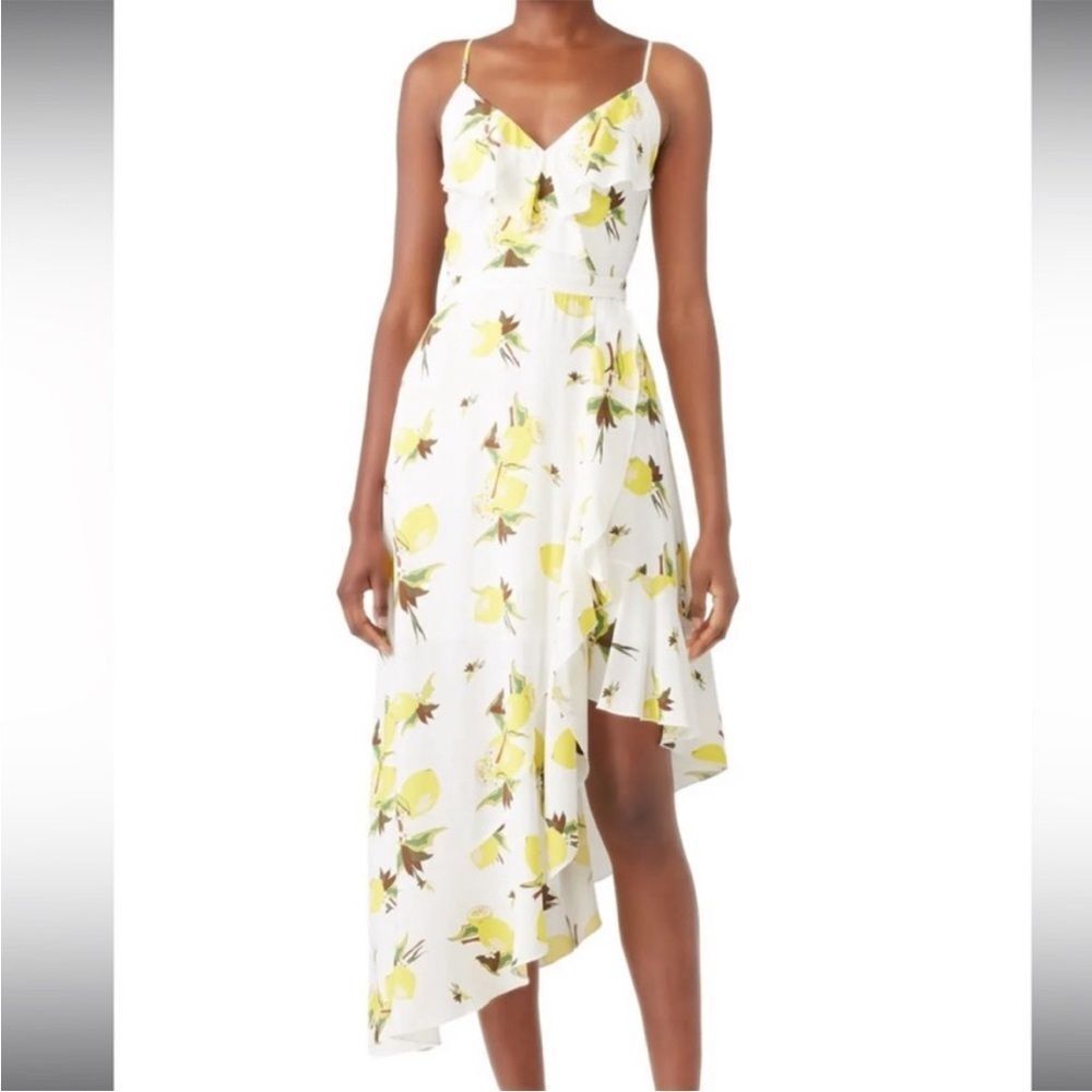 Slate & Willow Ruffle Lemon Dress 6